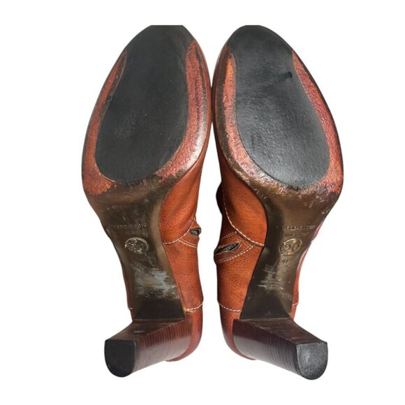 AUTHENTIC Y2K DOLCE & GABBANA D&G FUR LEOPARD KNEE HIGH BOOTS US 10/41 MOB WIFE - Picture 10 of 10